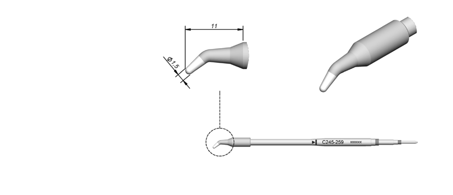 C245259 - Cartridge for T245 handpiece